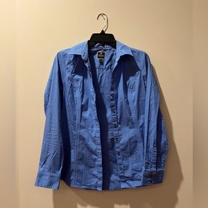 Express The Essential Shirt in Light Blue